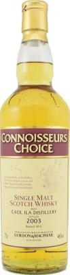 Caol Ila 2003 GM Connoisseurs Choice 1st Fill Bourbon Barrel 46% 700ml