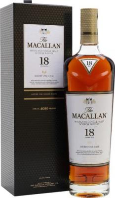 Macallan 18yo Sherry Cask 2020 43% 700ml