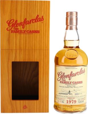 Glenfarclas 1979 The Family Casks Release Sp17 4th Fill Hogshead #8817 49.1% 700ml