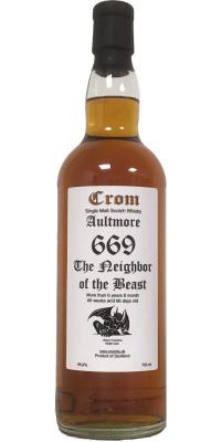 Aultmore 669 Cr The Neighbor of the Beast Sherry Puncheon 66.9% 700ml