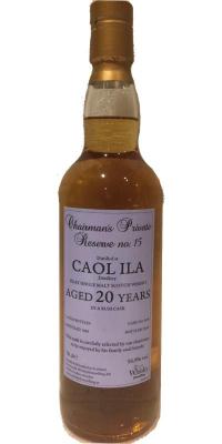 Caol Ila 1996 SWf Chairman's Private Reserve #15 Rum Cask #819 56.9% 700ml