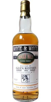 Glenrothes 1974 W&W Oak Cask 43% 750ml