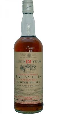 Lagavulin 12yo Pure Islay Malt White Horse Distillers Ltd Corima Paris France 43% 750ml