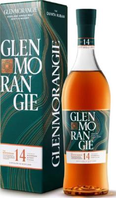 Glenmorangie 14yo Quinta Ruban 5th Edition Ex-Bourbon Ruby Port Pipe Finish 46% 700ml