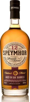 Speymhor 12yo TGWC The Extraordinary Oak Barrels Lobuschkellerei GmbH Hamburg aldi Nord 40% 700ml