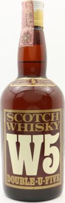 W5 Double-U-Five 5yo Scotch Whisky 40% 750ml