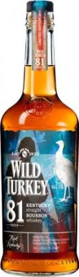 Wild Turkey 81 Proof New American Oak 40.5% 750ml