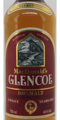 Glencoe 12yo MacD 40% 750ml