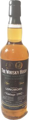 Longmorn 1992 SV #53811 The Whisky Hoop 53.3% 700ml