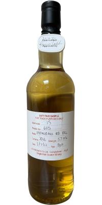 Springbank 2012 Duty Paid Sample For Trade Purposes Only Refill Bourbon Barrel 57.4% 700ml