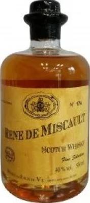 Rene de Miscault Scotch Whisky 40% 500ml