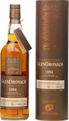 Glendronach 1994 Pedro Ximenez Sherry Puncheon #45 2016 Wayloun Owners Cask 56.3% 700ml