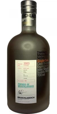 Bruichladdich 2003 Friends of Bruichladdich Sherry Cask #221 63.1% 700ml