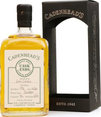 Inchmurrin 1974 CA Cask Ends Bourbon Barrel 49.2% 700ml