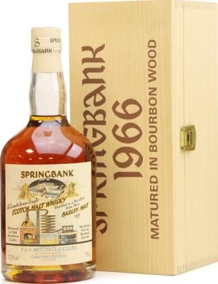 Springbank 1966 Local Barley Bourbon Cask 1966 503 57.2% 700ml