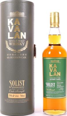 Kavalan Solist ex-Bourbon Cask B101103031A 59.4% 700ml