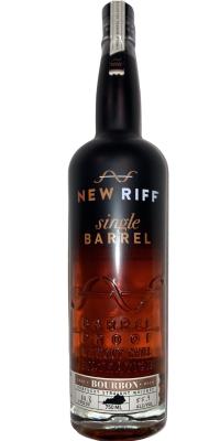 New Riff 2015 Single Barrel Pick #4 Charred White Oak Wright-Patt Whisky Club 55.9% 750ml