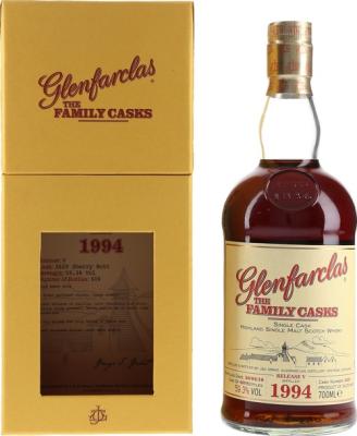 Glenfarclas 1994 The Family Casks Release V Sherry Butt #3629 59.3% 700ml