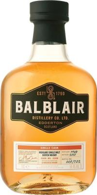 Balblair 1988 Bourbon Cask #2249 LMDW 54.4% 700ml