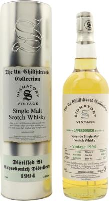 Caperdonich 1994 SV The Un-Chillfiltered Collection 96522 + 96523 46% 700ml