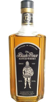 The Black Prince 12yo Scotch Whisky 43% 750ml