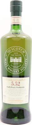 Auchentoshan 2000 SMWS 5.52 Fluffy Fruity Profiteroles Refill Ex-Bourbon Hogshead 54.5% 700ml