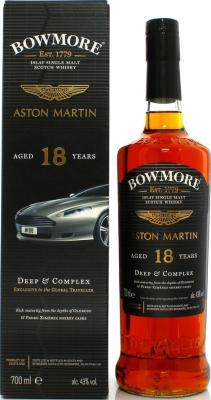 Bowmore 18yo Aston Martin Edition No.9 Travel Retail 43% 700ml