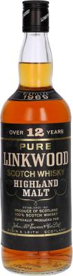 Linkwood 1969 McE 43% 750ml