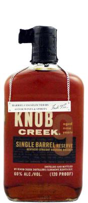 Knob Creek 9yo Single Barrel Reserve American Oak #134 Astor Wines & Spirits 60% 750ml