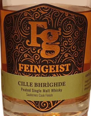 Feingeist Cille Bhrighde Fein Sauternes Cask Finish 51.8% 700ml