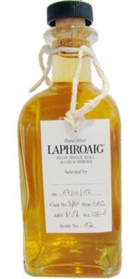 Laphroaig 1999 Handfilled Distillery only Sherry Cask 5/60 61.1% 250ml