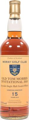 Speyside Single Malt Scotch Whisky 15yo GM Limited Edition Moray Golf Club 58.3% 700ml