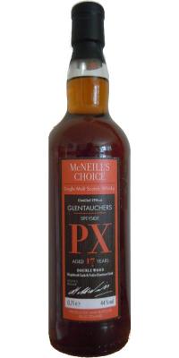 Glentauchers 1996 MNC PX Hogshead & Pedro Ximenez Cask 44% 700ml