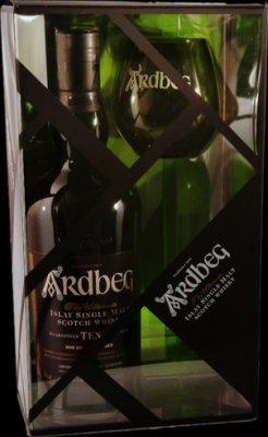 Ardbeg Ten Gift Pack with Tumbler 2013 46% 700ml
