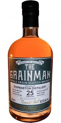 Dumbarton 1992 MBl The Grainman Bourbon Cask #30012 55.5% 700ml