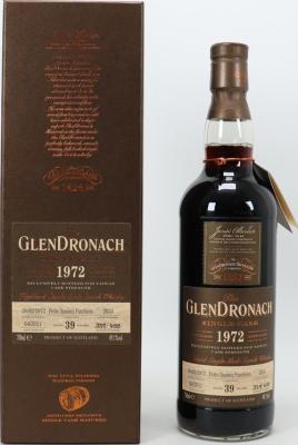 Glendronach 1972 Single Cask Pedro Ximenez Sherry Puncheon #2033 Taiwan Exclusive 49.1% 700ml