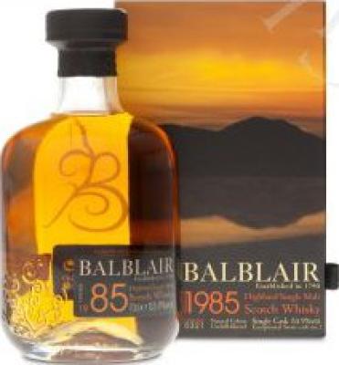Balblair 1985 Exceptional Swiss Cask Nr. 2 #0321 Glen Fahrn 53.9% 700ml