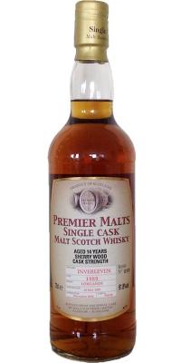 Inverleven 1989 MP Premier Malts Sherry Wood #500118 61.8% 700ml