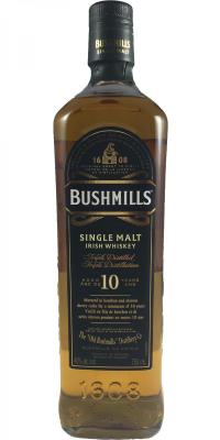 Bushmills 10yo 40% 750ml