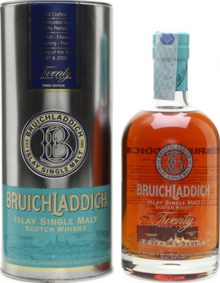 Bruichladdich 20yo 3rd Edition 46% 700ml