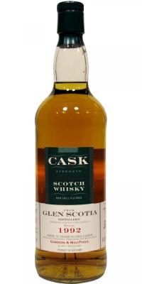 Glen Scotia 1992 GM Cask Strength Refill Sherry Hogshead #97 62.3% 750ml