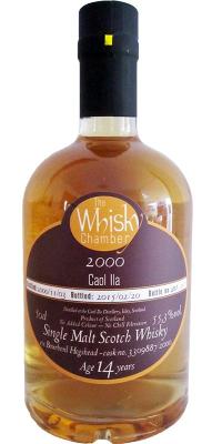 Caol Ila 2000 WCh Ex-Bourbon Hogshead 3309887/2000 55.3% 500ml