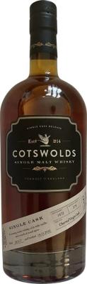 Cotswolds 2017 Single Cask Release Charred virgin oak 54% 700ml