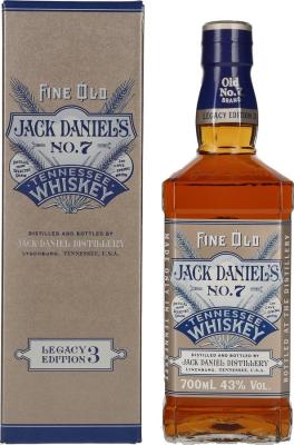 Jack Daniel's Old #7 Legacy Edition #3 43% 700ml