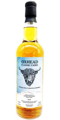 Secret Speyside 2010 OXH Oxhead Classic Casks Sherry Hogshead 57.3% 700ml