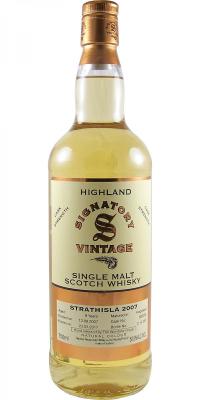Strathisla 2007 SV Vintage Collection Cask Strength #800038 Hand Selected for the Winebow Group 58.5% 750ml
