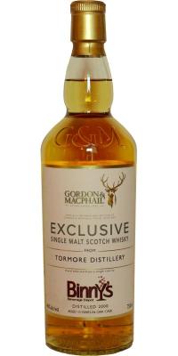 Tormore 2000 GM Exclusive Refill Bourbon Barrel #1288 Binny's Beverage Depot 46% 750ml