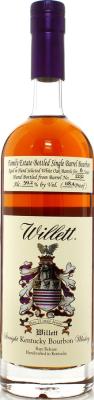 Willett 6yo Family Estate Bottled Single Barrel Bourbon White Oak Barrel Berry Brother's & Rudd 59.2% 700ml