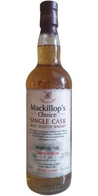 Bowmore 1995 McC Single Cask Cask Strength #2232 57.7% 700ml