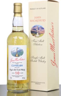 Clynelish 10yo JM Fine Malt Selection 43% 700ml